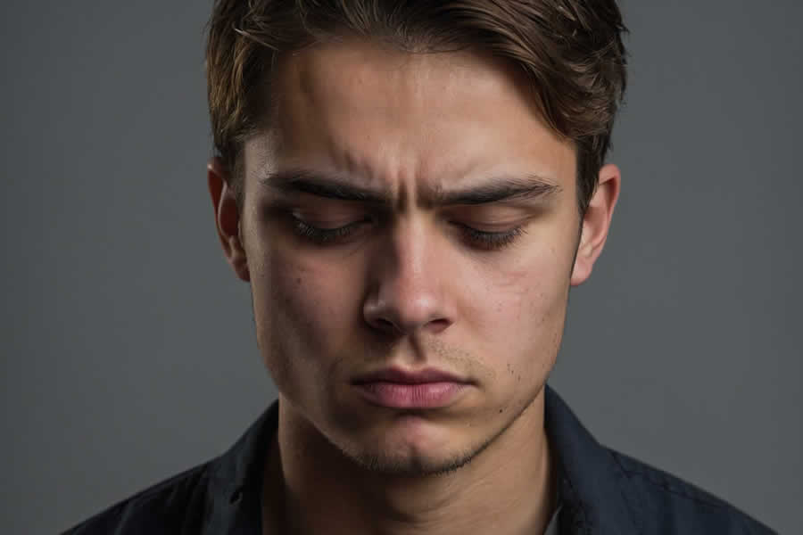 Quem não chora para fora, sangra por dentro