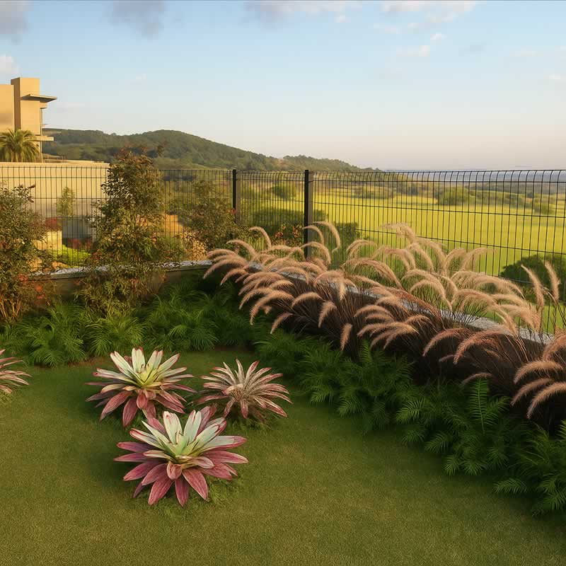 Área após paisagismo